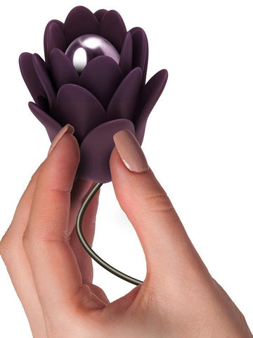 Rocks Off Zinnia Purple and Lilac Remote Control Bullet Vibrator Waterproof - Personal Massagers