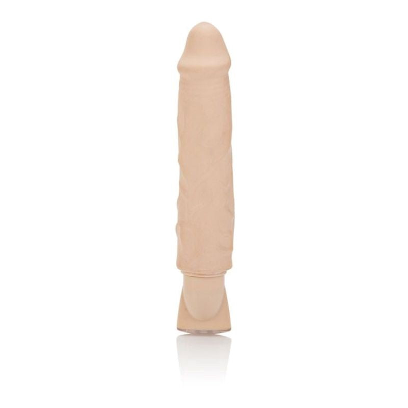 California Exotics 10 Function PureSkin Bendie Ivory Flexible Vibrator - - Realistic Dildos