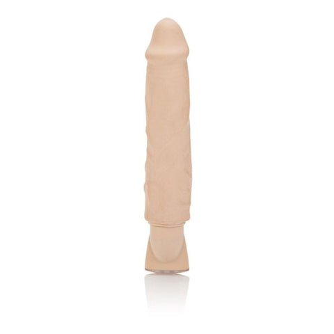 California Exotics 10 Function PureSkin Bendie Ivory Flexible Vibrator - Realistic Dildos