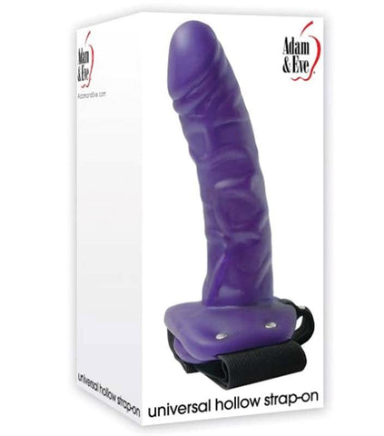 Adam & Eve Universal Hollow Strap On with Hollow Design - Strap On Sextoys