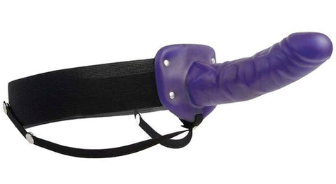 Adam & Eve Universal Hollow Strap On with Hollow Design - Strap On Sextoys