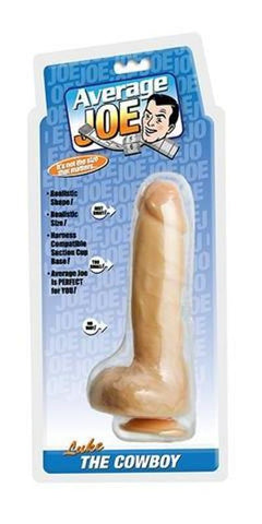 Topco Average Joe The Cowboy Luke Realistic Dildo with Suction Cup - Realistic Dildos