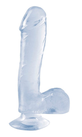 Pipedream Products Basix 7.5 Inch Thin Suction Cup Realistic Dong - Realistic Dildos