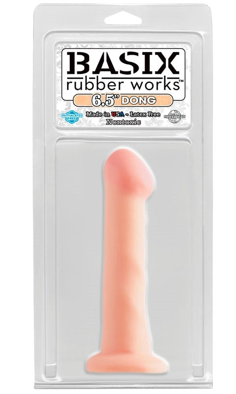 Pipedream Products Basix Dong 6.5 Inch Realistic Dong - - Realistic Dildos