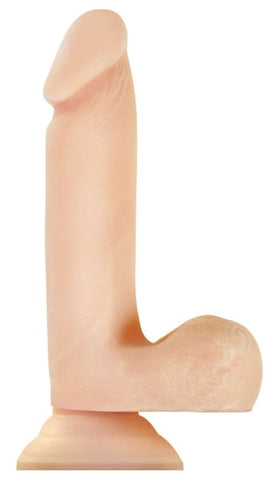 NS Novelties Colours 6 Inch Dual Density Flesh Dildo with Suction Cup Base - Realistic Dildos