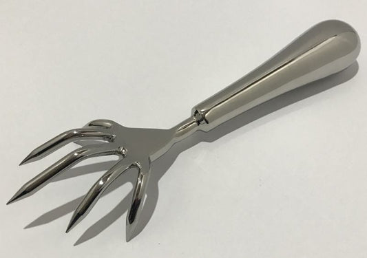 Hells Couture Dragon Claw Steel Scratcher 270mm Stainless Steel BDSM Tool - - Steel Sex Toys