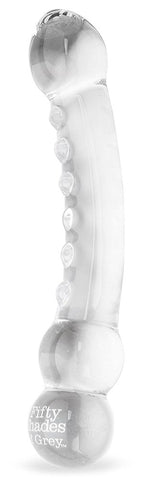 Love Honey Drive Me Crazy Glass Massage Wand - Glass Sex Toys