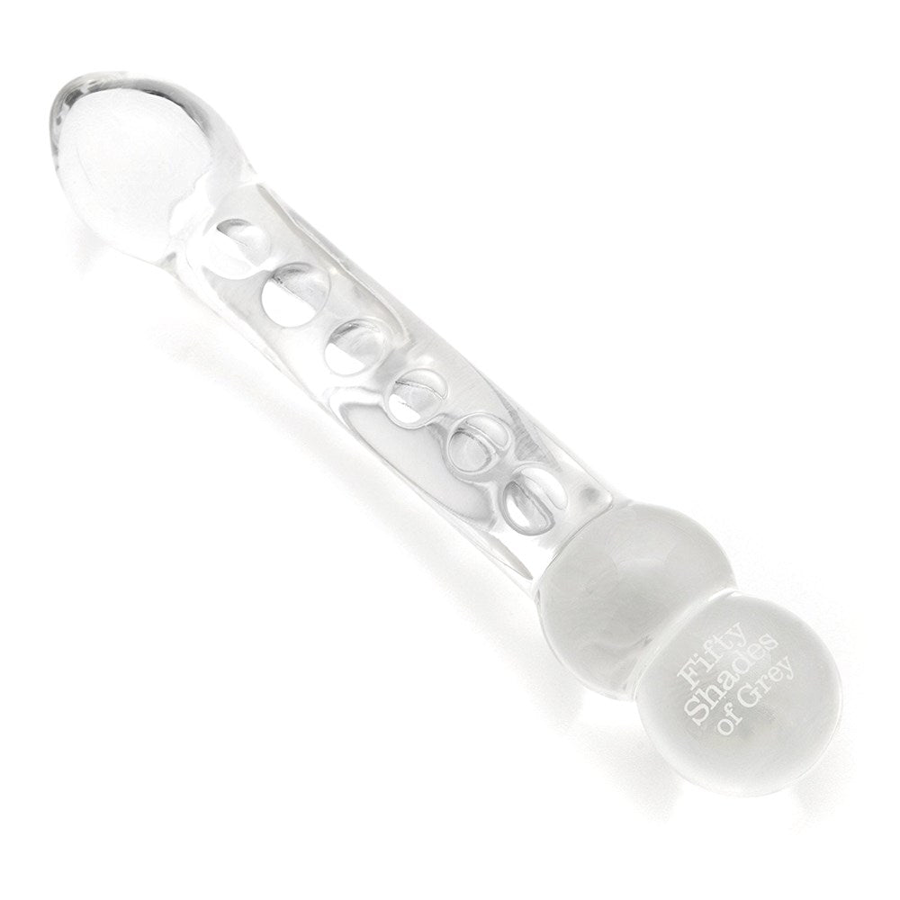 Love Honey Drive Me Crazy Glass Massage Wand - - Glass Sex Toys