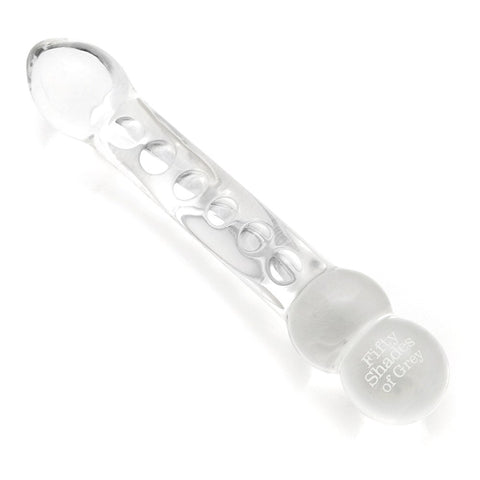 Love Honey Drive Me Crazy Glass Massage Wand - Glass Sex Toys