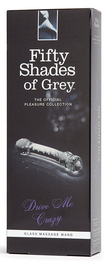 Love Honey Drive Me Crazy Glass Massage Wand - - Glass Sex Toys