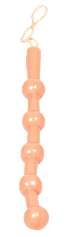 Icon Brands Falcon Balls Small Cream Anal Beads for Anal Stimulation - - Anal Beads and Balls