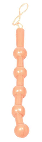 Icon Brands Falcon Balls Small Cream Anal Beads for Anal Stimulation - Anal Beads and Balls