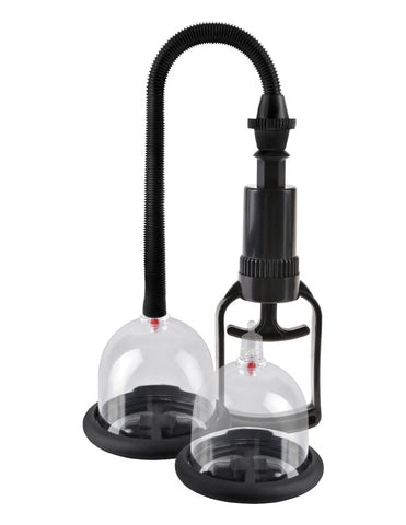 Pipedream Products Fetish Fantasy Deluxe Vibrating Nipple Pleasure Cups - Breast and Nipple Toys