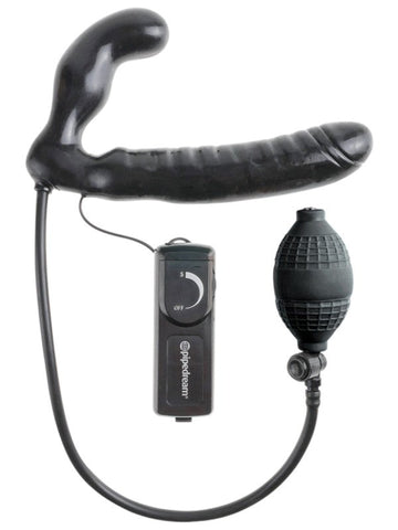 Pipedream Fetish Fantasy Inflatable Vibrating Strapless Strap On Dildo - Strap On Sextoys
