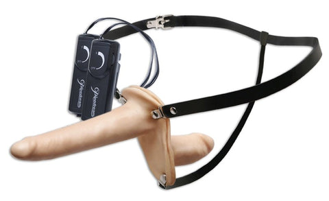 Pipedream Products Fetish Fantasy Super Penetrix Strap on Sex Toy Dual Vibration - Strap On Sextoys