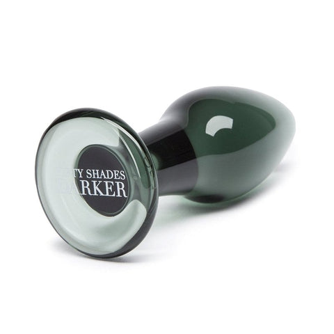 Love Honey Fifty Shades Darker Something Darker Glass Butt Plug Premium Design - Glass Sex Toys