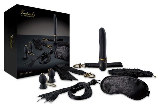 Fredericks of Hollywood Couples Set Premium Silicone Sex Toys for Shared Play - - Sex Kits
