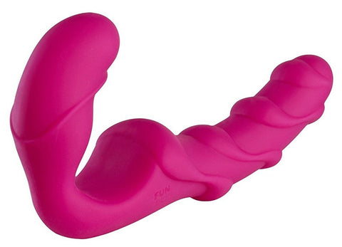 Fun Factory Share XL Blackberry Double Dildo for Penetration Play - Double Ender