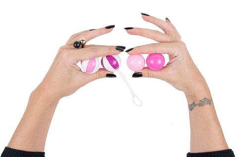 Gvibe Funtoys Deluxe Kegel Exercise Set Strengthen Pelvic Floor Muscles - Love Eggs and Kegel Exercisers