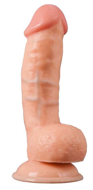 NANMA Corporation G Girl 6.5 Dong with Curved Shaft for G Spot Stimulation - - Realistic Dildos