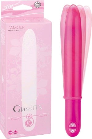 NANMA Corporation Intimate Bliss GlassTIX LAmour Glass Vibrator Premium - Glass Sex Toys