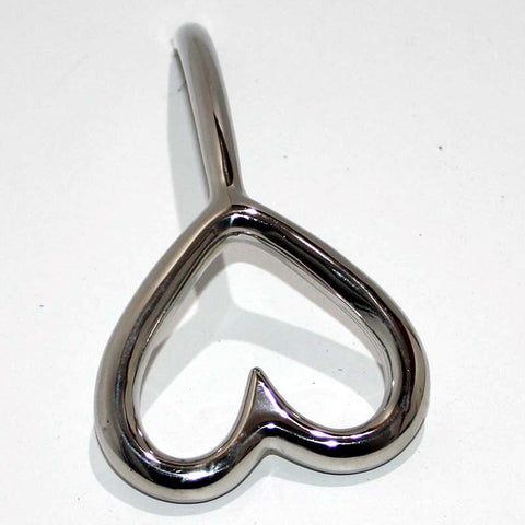 Hells Couture Heart T Handle Attachment Premium Surgical Steel Sex Toy - Breast and Nipple Toys