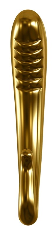 Pipedream Icicles Gold Edition G03 Glass Prostate Vibrator Hand Blown Design - - Glass Sex Toys