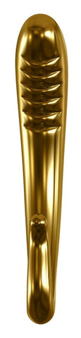 Pipedream Icicles Gold Edition G03 Glass Prostate Vibrator Hand Blown Design - Glass Sex Toys