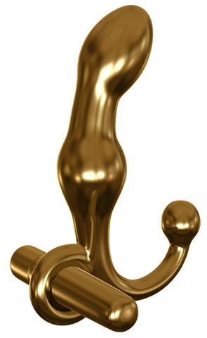 Pipedream Products Icicles Gold Edition G08 Prostate Play Massager - Glass Sex Toys