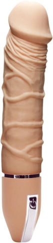 NANMA Corporation Infinite Desire 7 Silicone Vibrator with 10 Rhythms Flesh - Realistic Dildos