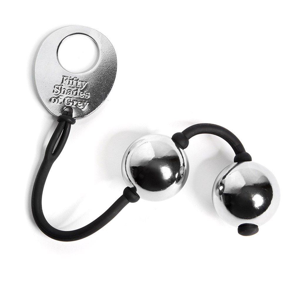 Love Honey Inner Goddess Silver Pleasure Anal Beads and Balls - - Love Eggs and Kegel Exercisers