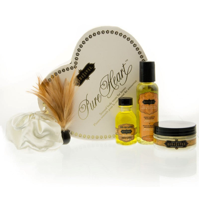 Kama Sutra Pure Heart Kit Sensual Massage Oils Set - - Sex Kits