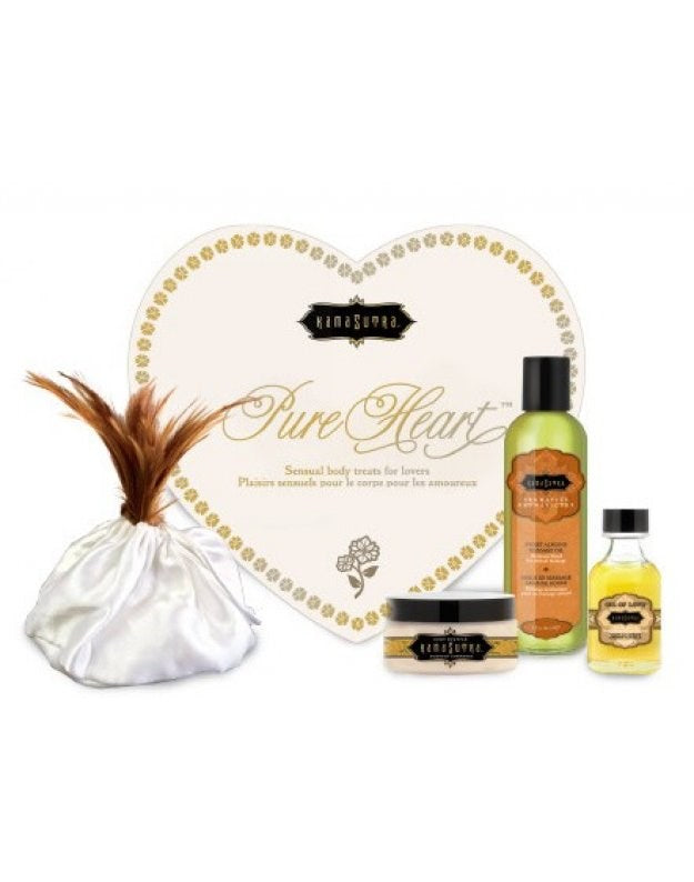Kama Sutra Pure Heart Kit Sensual Massage Oils Set - - Sex Kits