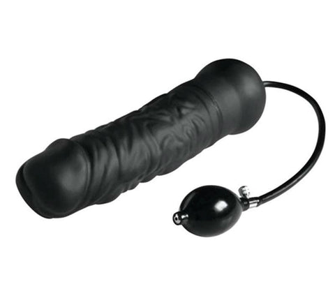 XR Brands Leviathan Giant Inflatable Dildo with Customizable Size Control - Realistic Dildos