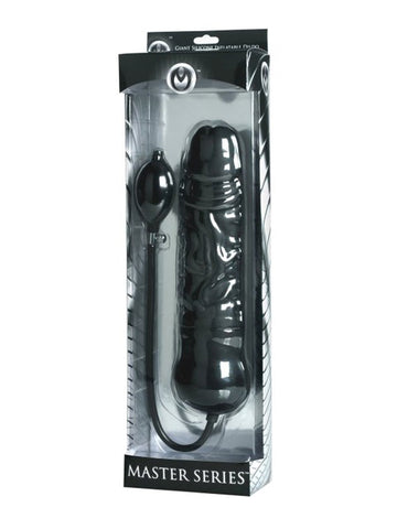 XR Brands Leviathan Giant Inflatable Dildo with Customizable Size Control - Realistic Dildos
