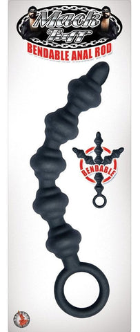 Nasstoys Mack Tuff Bendable Anal Rod Flexible Silicone Anal Sex Toy - Anal Beads and Balls