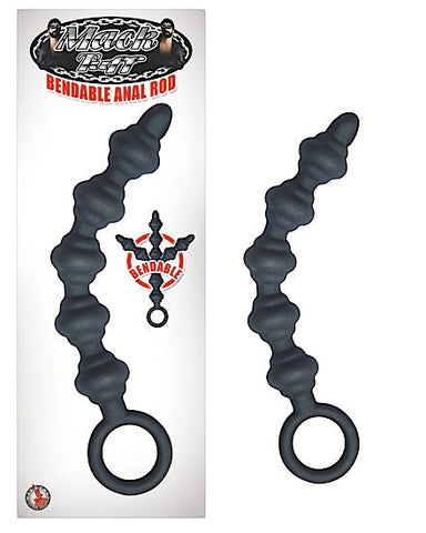 Nasstoys Mack Tuff Bendable Anal Rod Flexible Silicone Anal Sex Toy - Anal Beads and Balls