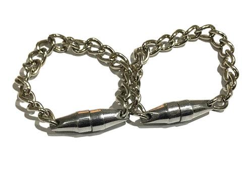 Hells Couture Magnetic Nipple Clamps with Adjustable Pressure Control - Breast and Nipple Toys