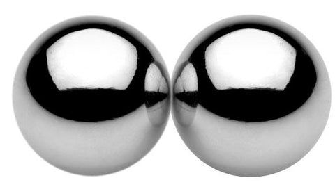 XR Brands Magnus Extreme Magnetic Orbs Ultra Strong Nipple Clamps - Love Eggs and Kegel Exercisers