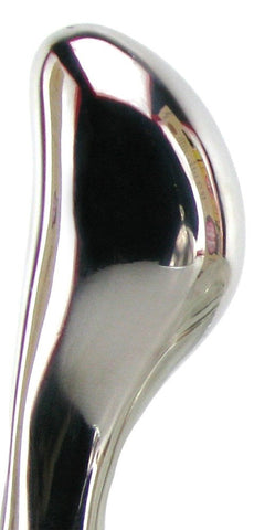 Pipedream Metal Worx Stainless Steel Perfect Butt Plug Heavy Weight Design - Steel Sex Toys