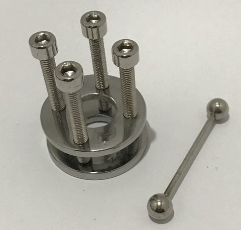 Hells Couture Nipple Trainer Stretcher Medical Grade Steel Device - Breast and Nipple Toys