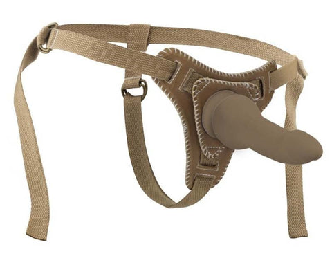 Shots Toys Customizable Pleasure Ouch Strap On with Adjustable Straps - Strap On Sextoys
