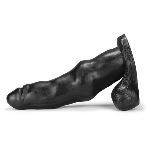 Oxballs Pit Bull Dildo Thick Knobby Shaft with Textured Furry Balls - Realistic Dildos