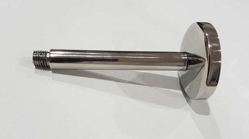Hells Couture Plugger Steel Anal Plug with Temperature Play Features - Steel Sex Toys