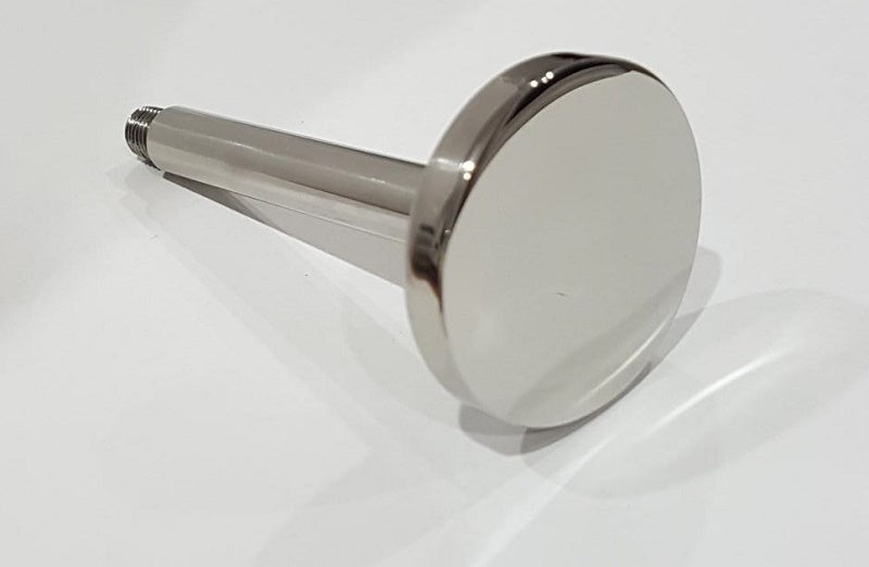 Hells Couture Plugger Steel Anal Plug with Temperature Play Features - Steel Sex Toys