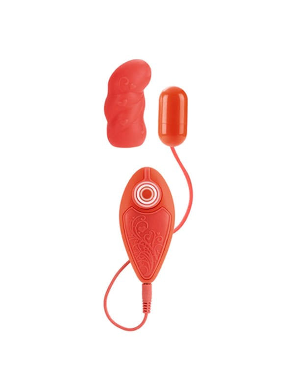 California Exotics Posh 10 Function Silicone Pleasure Pack 3 Vibrator - - Love Eggs and Kegel Exercisers