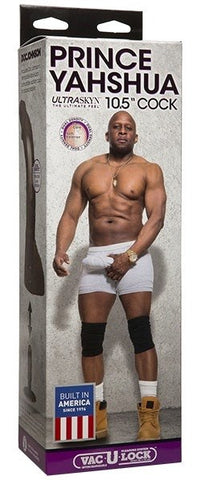 Doc Johnson Prince Yahshua 10.5 Inch Realistic Cock with Suction Cup - Realistic Dildos