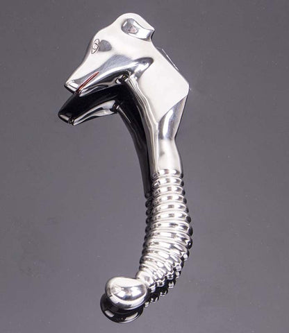 Hells Couture Puppy Play Prostate Stimulator Steel Prostate Massager - Steel Sex Toys