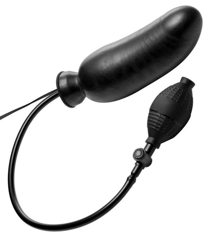 XR Brands Ravage Inflatable Vibrating Cock Customizable Girth Vibrating Dildo - Realistic Dildos