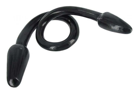 XR Brands Ravens Tail 2X Dual Ended Anal Plug 29.75 Inch Flexible - Double Ender